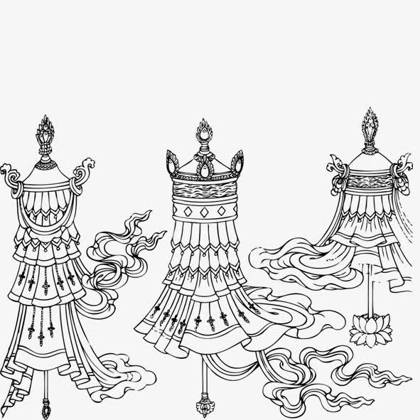 佛教元素免抠