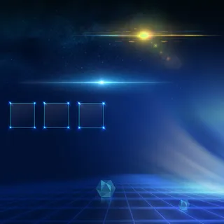 蓝色酷炫光效主图背景素材高清