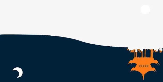 湖面中凉亭倒影免抠