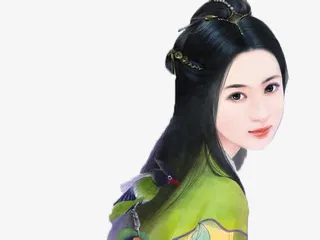 古代美女免抠