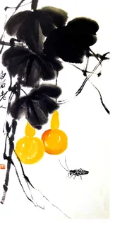 水墨画元素H5背景高清