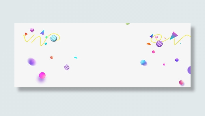 彩色漂浮素材免抠