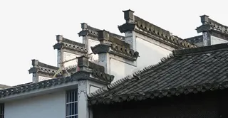 徽派古宅免抠