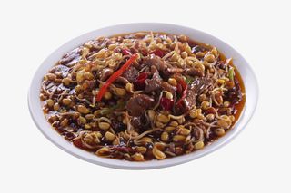 美味豆芽牛肉免抠