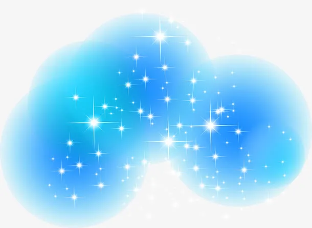 梦幻星光效果免抠