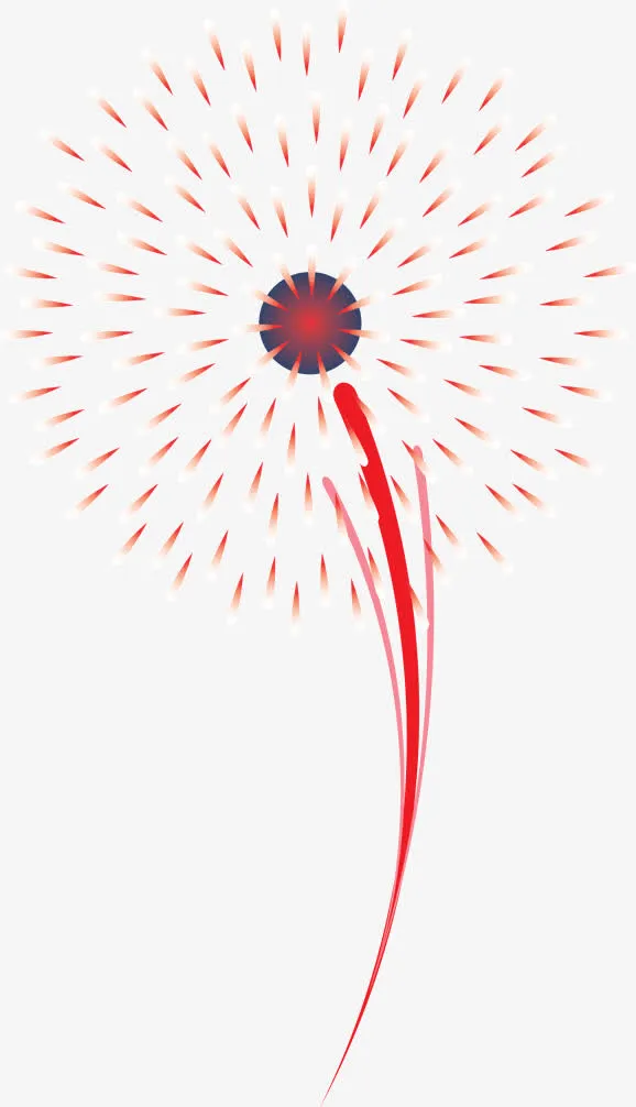 春节烟花免抠