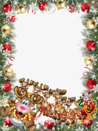 花样相框图片免抠