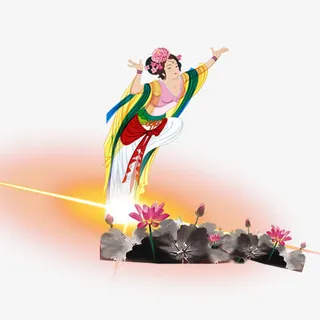 嫦娥中秋元素免抠