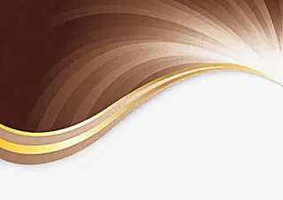 丝滑有质感的棕色装饰免抠