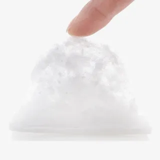 化妆棉的原村料免抠