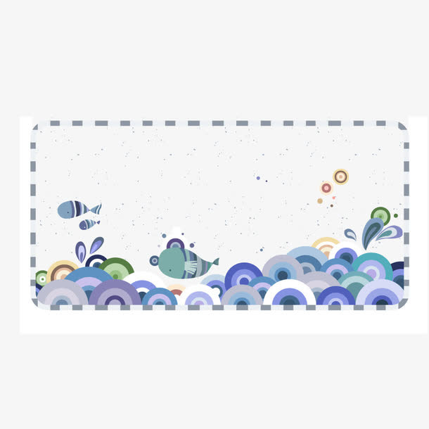 插画祥云装饰免抠