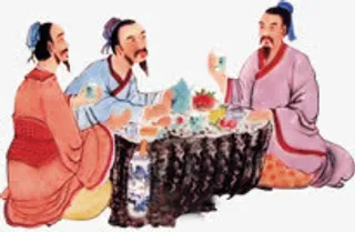 中国风彩色古代人物免抠