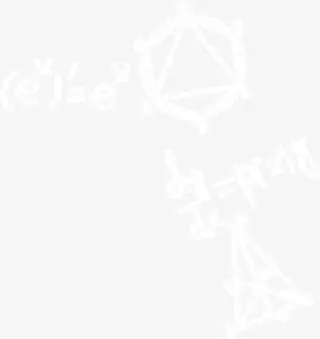 卡通粉笔字数字免抠