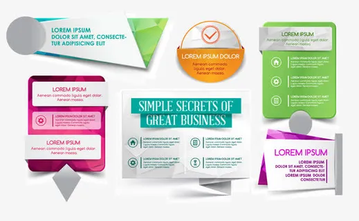 促销标签设计免抠