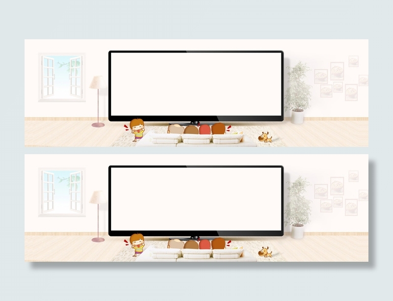 家居设计banner背景图高清