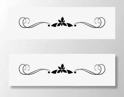 精美欧式花纹免抠