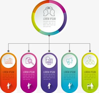 流程示意图免抠