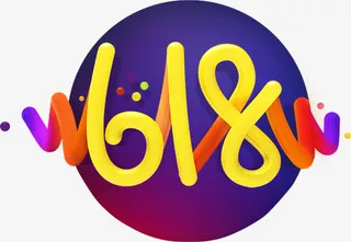 618卡通彩色蜡笔字体免抠