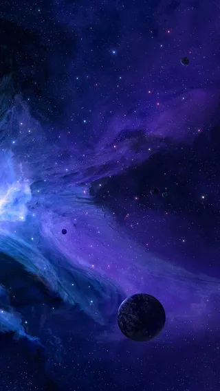 太空宽屏H5背景高清