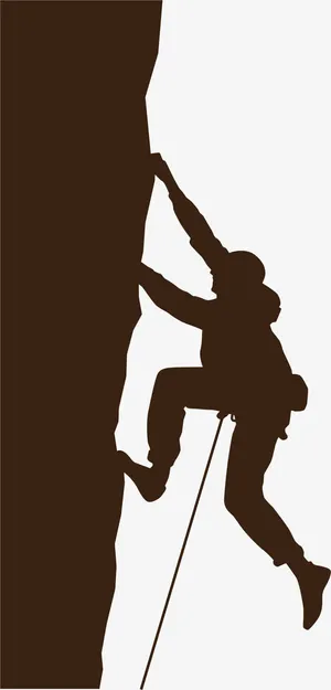 攀登侧影免抠