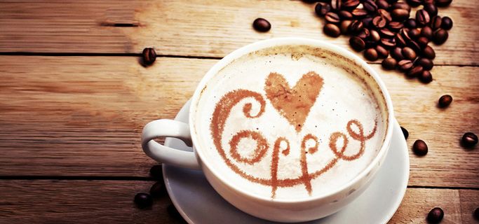 文艺咖啡背景高清