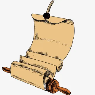 矢量书写纸张免抠