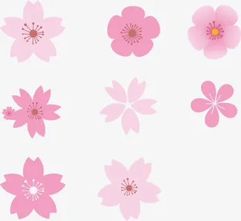 樱花花瓣元素免抠 樱花花瓣元素免抠