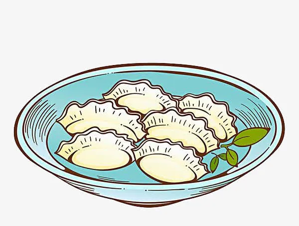 碗里的饺子免抠