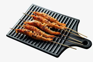 烧烤烤虾食物美食啤酒烧烤节免抠