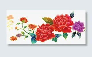 花 装饰  标题 中国风 饰品免抠