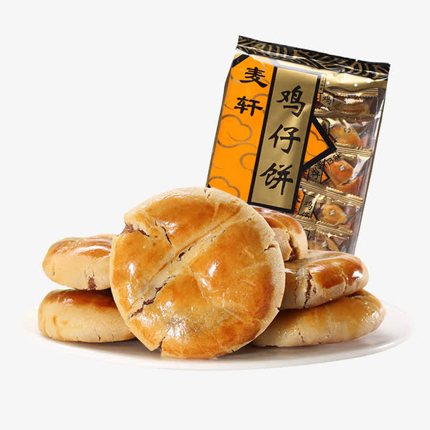 广州特产风味鸡仔饼免抠