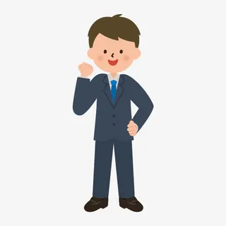 卡通小人素材手绘 卡通扁平商务免抠