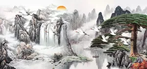 水墨风景画高清