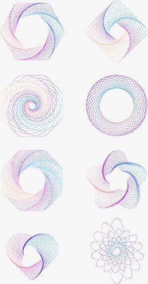 炫酷科技感元素免抠