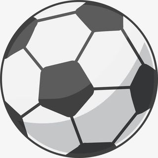 绿色卡通足球免抠