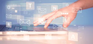 互联网科技邮件背景高清