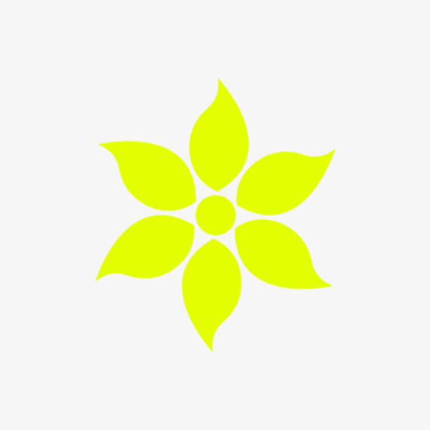 金色的花矢量图免抠