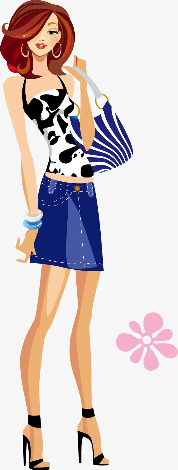 美女模特免抠