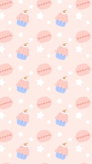 手绘卡通粉色蛋糕免抠