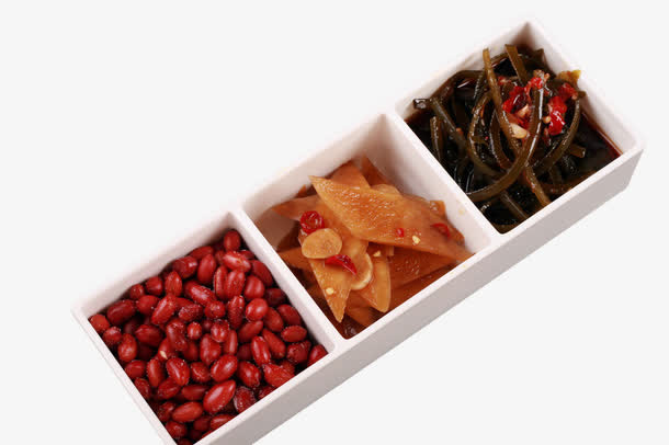 花生米萝卜海带小菜免抠