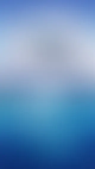 蓝色模糊海报渐变免抠