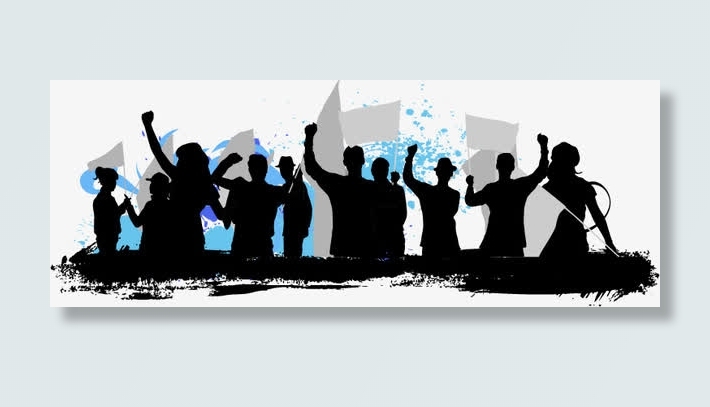 高兴的人群免抠