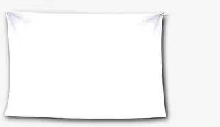 白色方形纸张白纸免抠