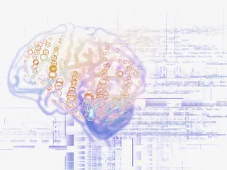 创意大脑数字科技背景