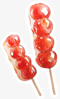 卡通糖葫芦png免抠