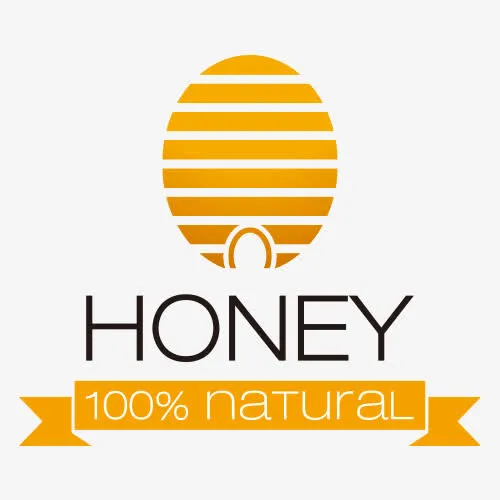 蜂蜜banner海报标志