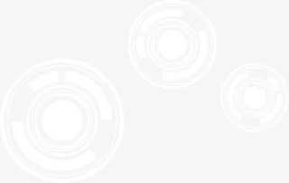 白色圆环圆圈免抠