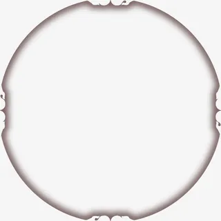 中秋节手绘黑白色包装免抠