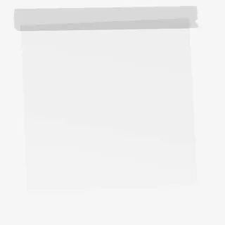 白色几何手绘纸张贴纸免抠