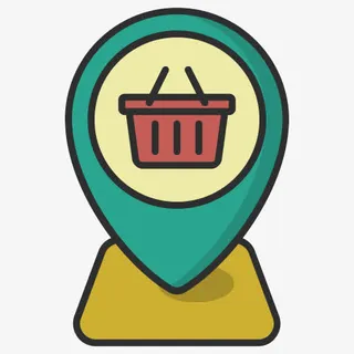 地址购买车导航销店购物店支付5免抠